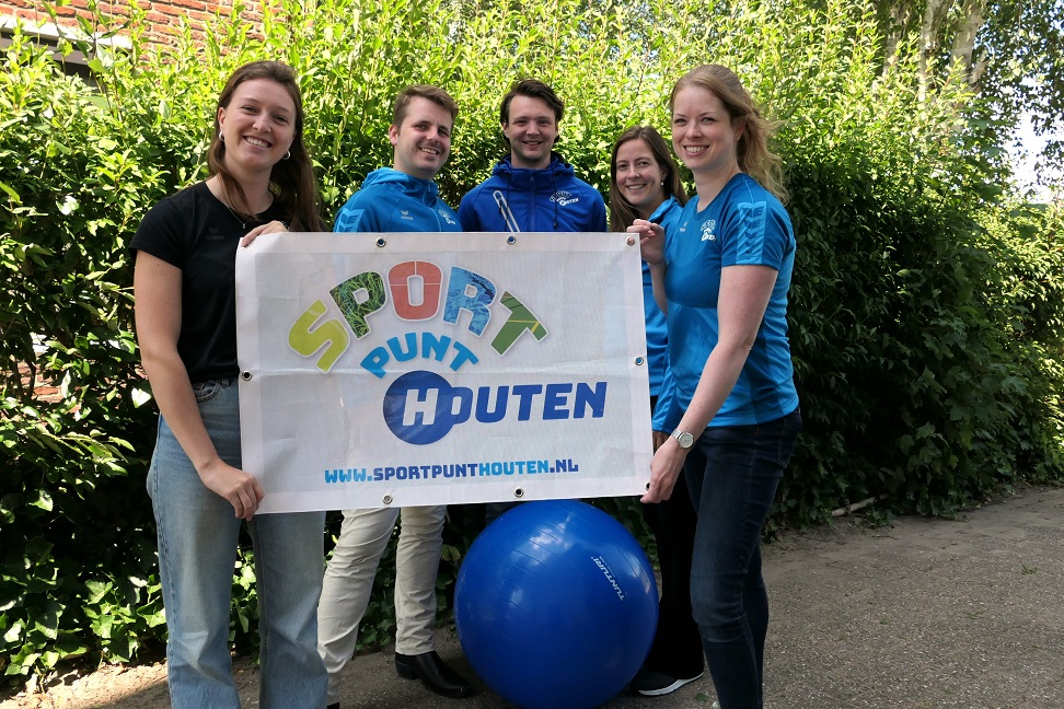Het team van Sportpunt Houten